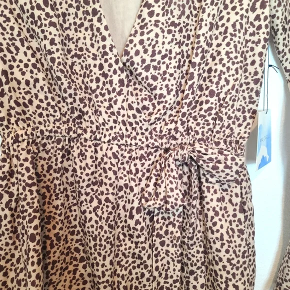 Majorelle Revolve Bridge Romper Zahara Leo Print - Picture 10 of 12